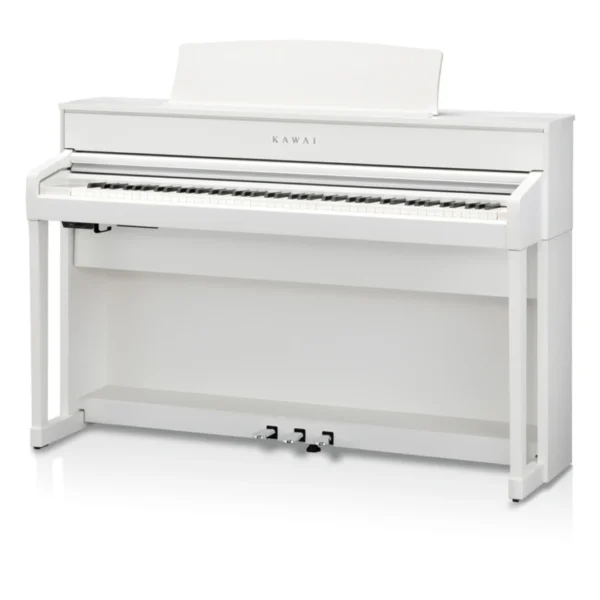 CA701 W Kawai klavieres balta krasa